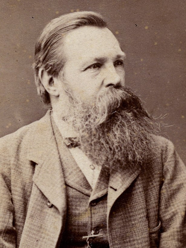 Historical photograph of Friedrich Engels