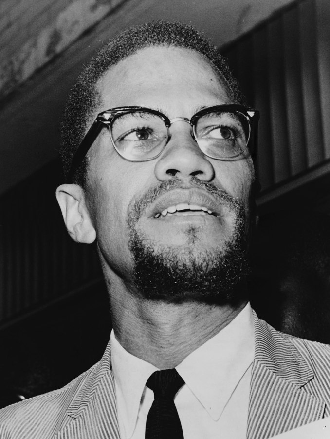 Historical photograph of Malcolm X