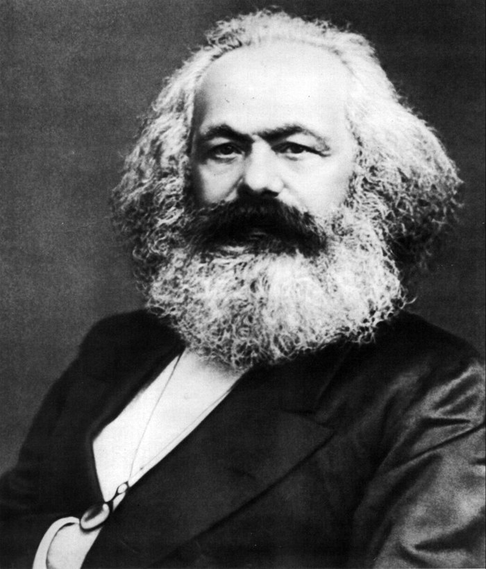 Historical photograph of Karl Marx