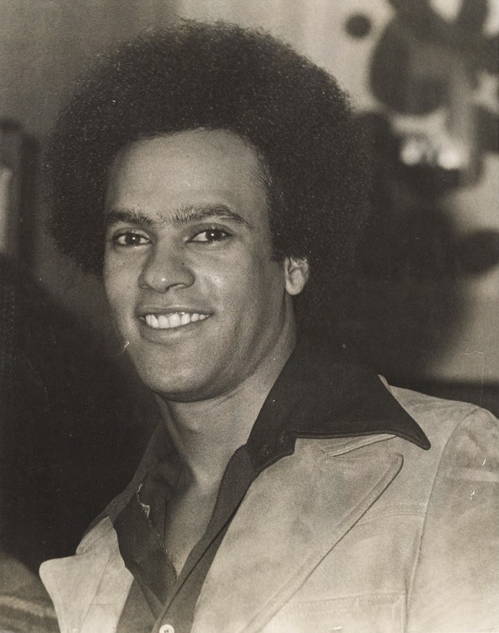 Historical photograph of Huey P. Newton